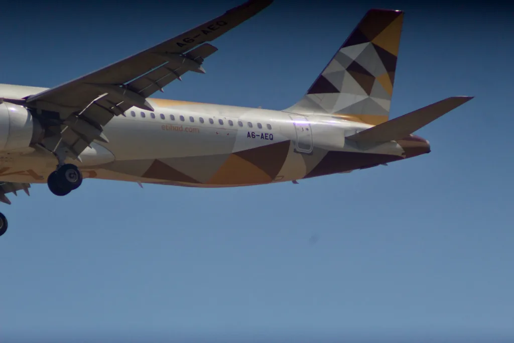 A6-AEQ · Airbus A321neo at Ben Gurion International Airport