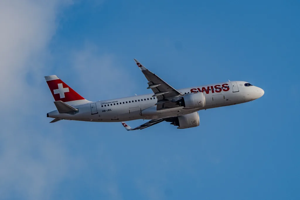 HB-JDL · Airbus A320neo at Ben Gurion International Airport