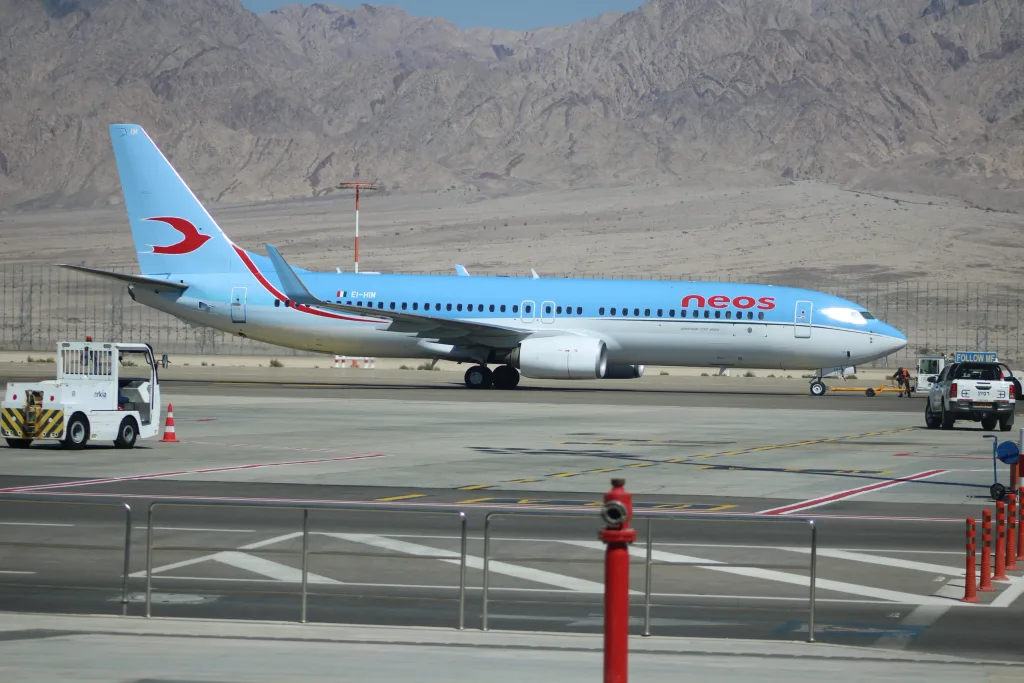 EI-HIM · Boeing 737-800 at Ramon International Airport