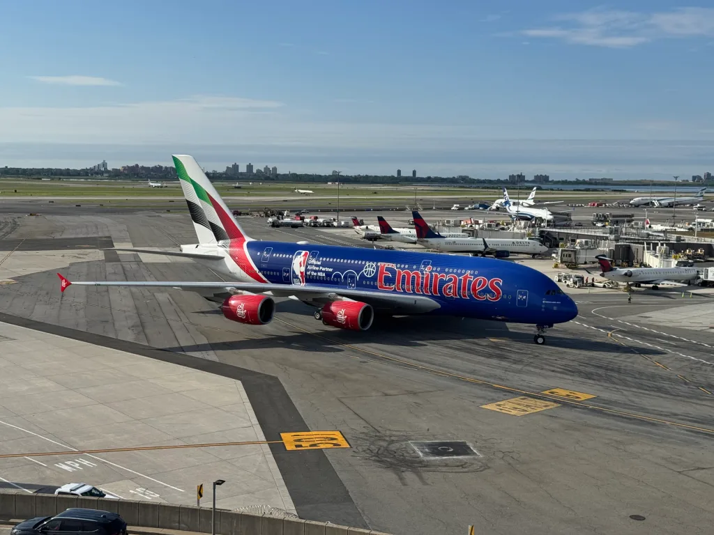 A6-EOD · Airbus A380-800 at John F. Kennedy International Airport
