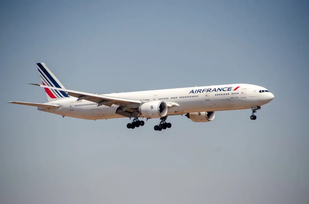 B777 at Ben Gurion International Airport