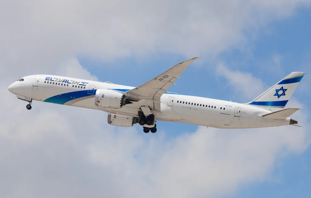 4X-EDI · Boeing 787-9 at Ben Gurion International Airport