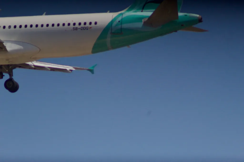 5B-DDQ · Airbus A320 at Ben Gurion International Airport