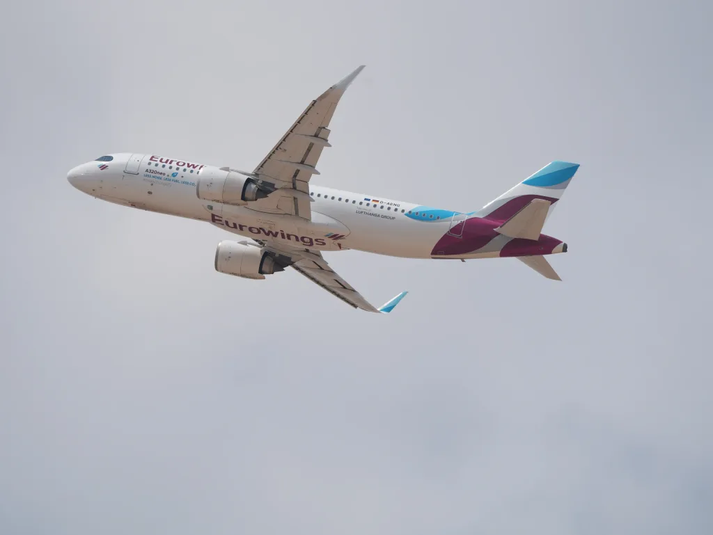 D-AENG · Airbus A320-251N at Ben Gurion International Airport