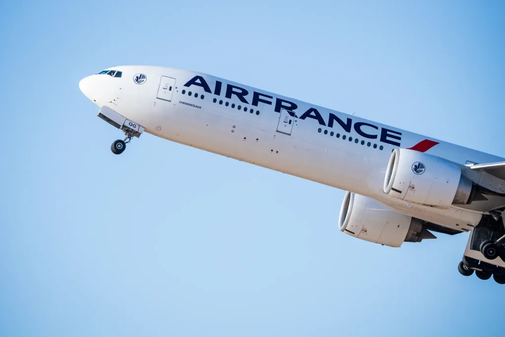 F-GSQG · Boeing 777-300 at Ben Gurion International Airport