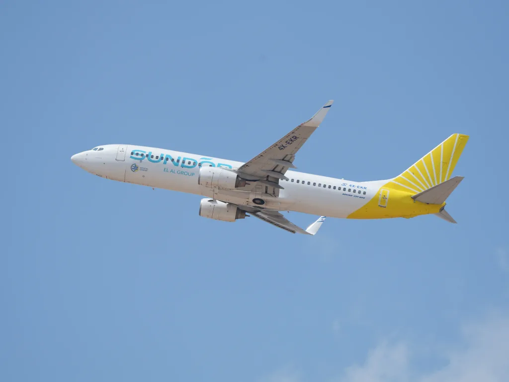 4X-EKR · Boeing 737 at Ben Gurion International Airport