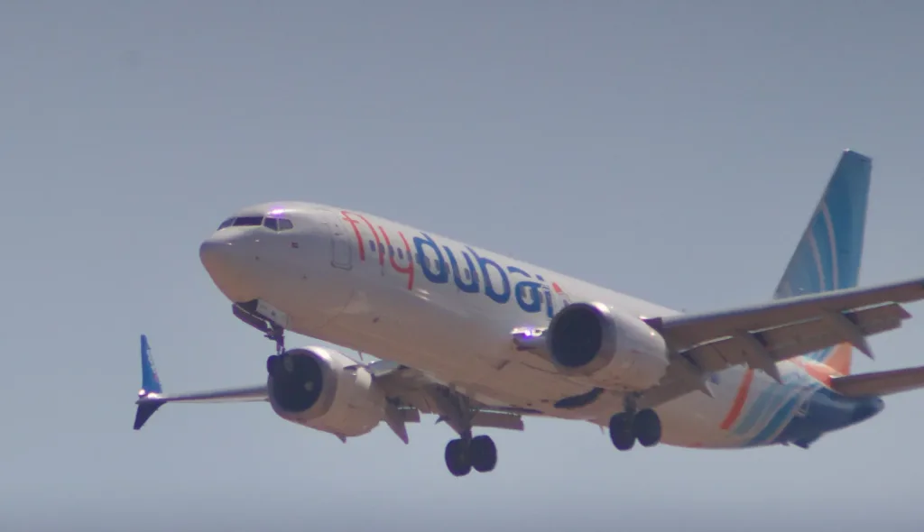 A6-FMI · Boeing 737 MAX 8 at Ben Gurion International Airport