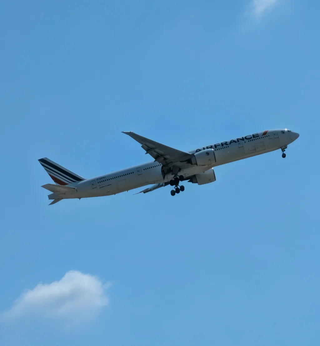 F-GZNJ · Boeing 777-300ER at Ben Gurion International Airport