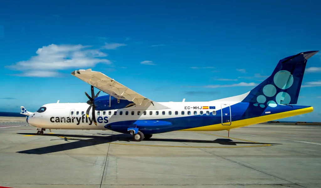 EC-MHJ · ATR 72-500 at Gran Canaria Airport