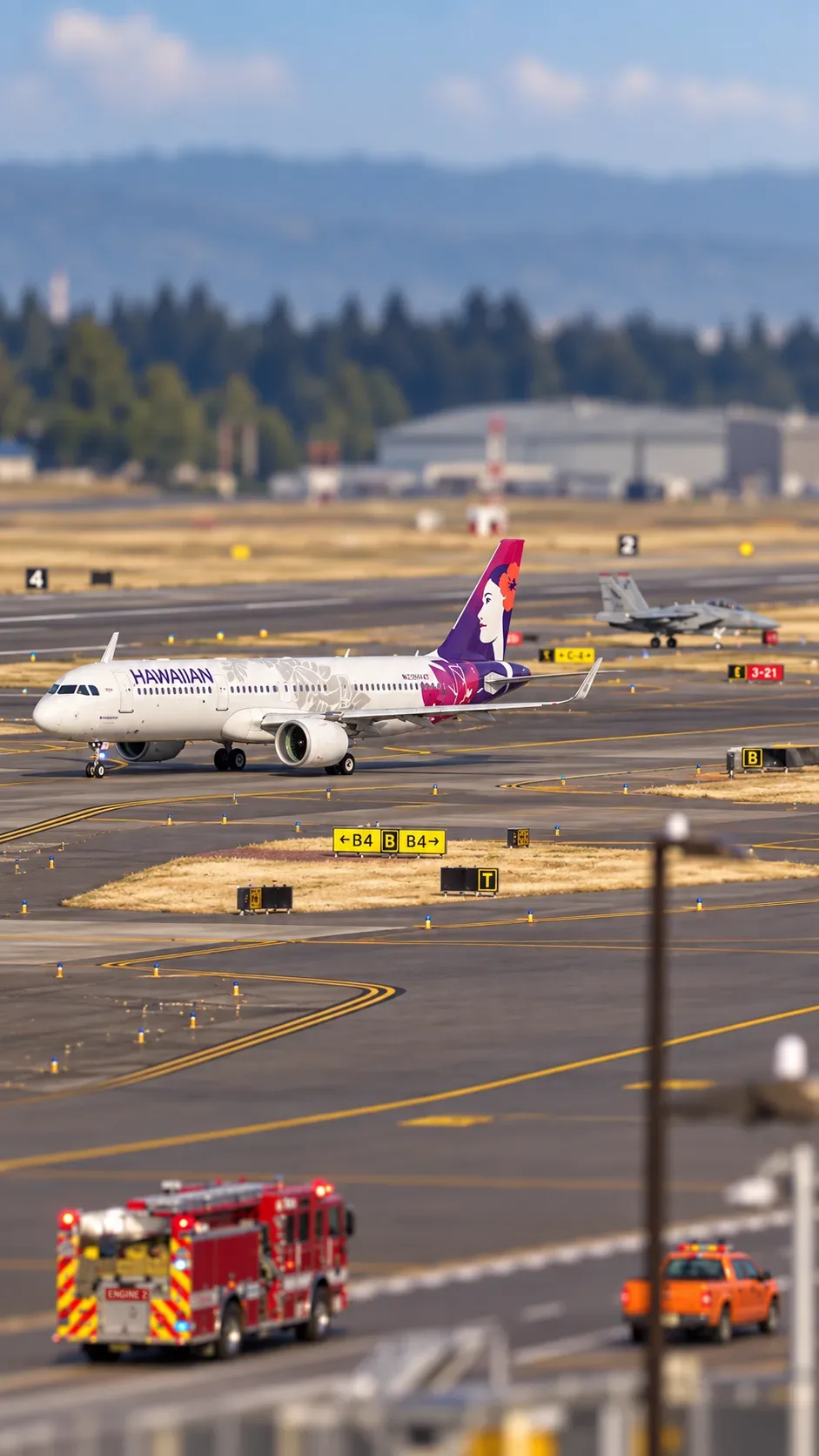 N217HA · Airbus A321neo at Portland International Airport