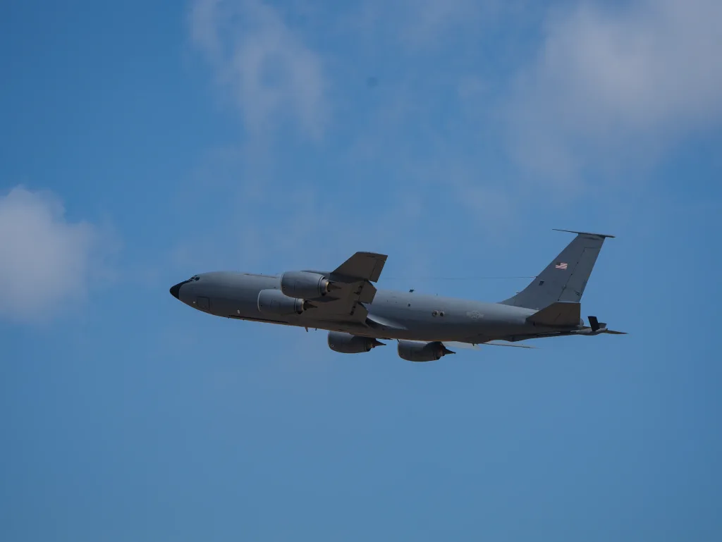Military aircraft at Ben Gurion International Airport