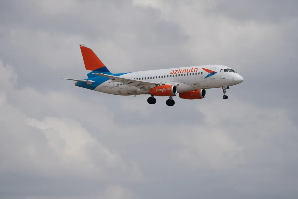 RA-89136 · Sukhoi Superjet 100 at Ben Gurion International Airport (photo 2 of 3)