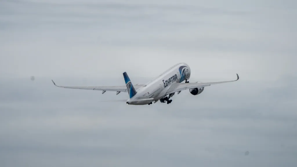 SU-GGJ · Airbus A350-900 at John F. Kennedy International Airport (photo 3 of 3)