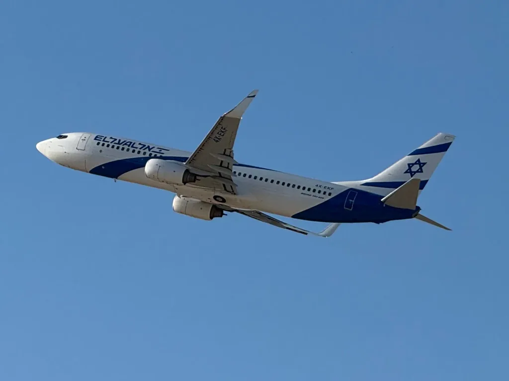 4X-EKF · Boeing 737-800 at Ben Gurion International Airport