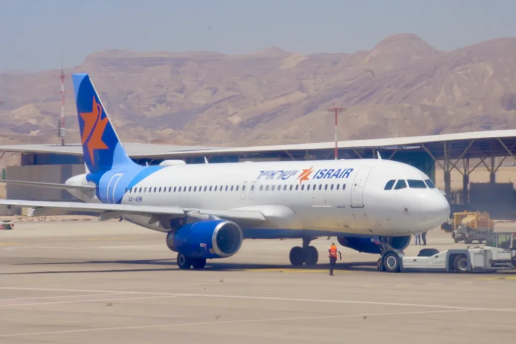 4X-ABW · Airbus A320 at Ramon International Airport
