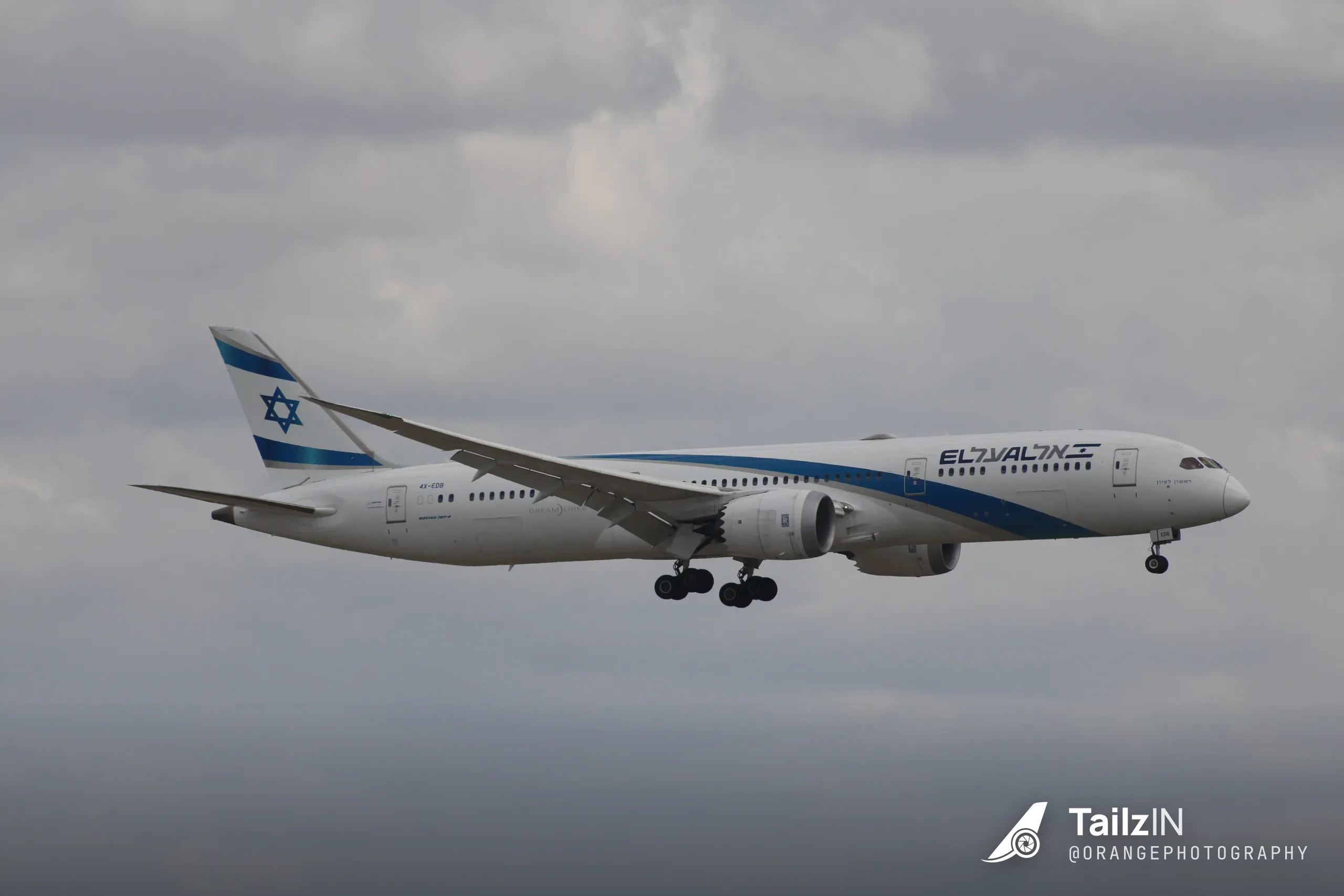 4X-EDB · Boeing 787-9 at Ben Gurion International Airport (photo 2 of 2)