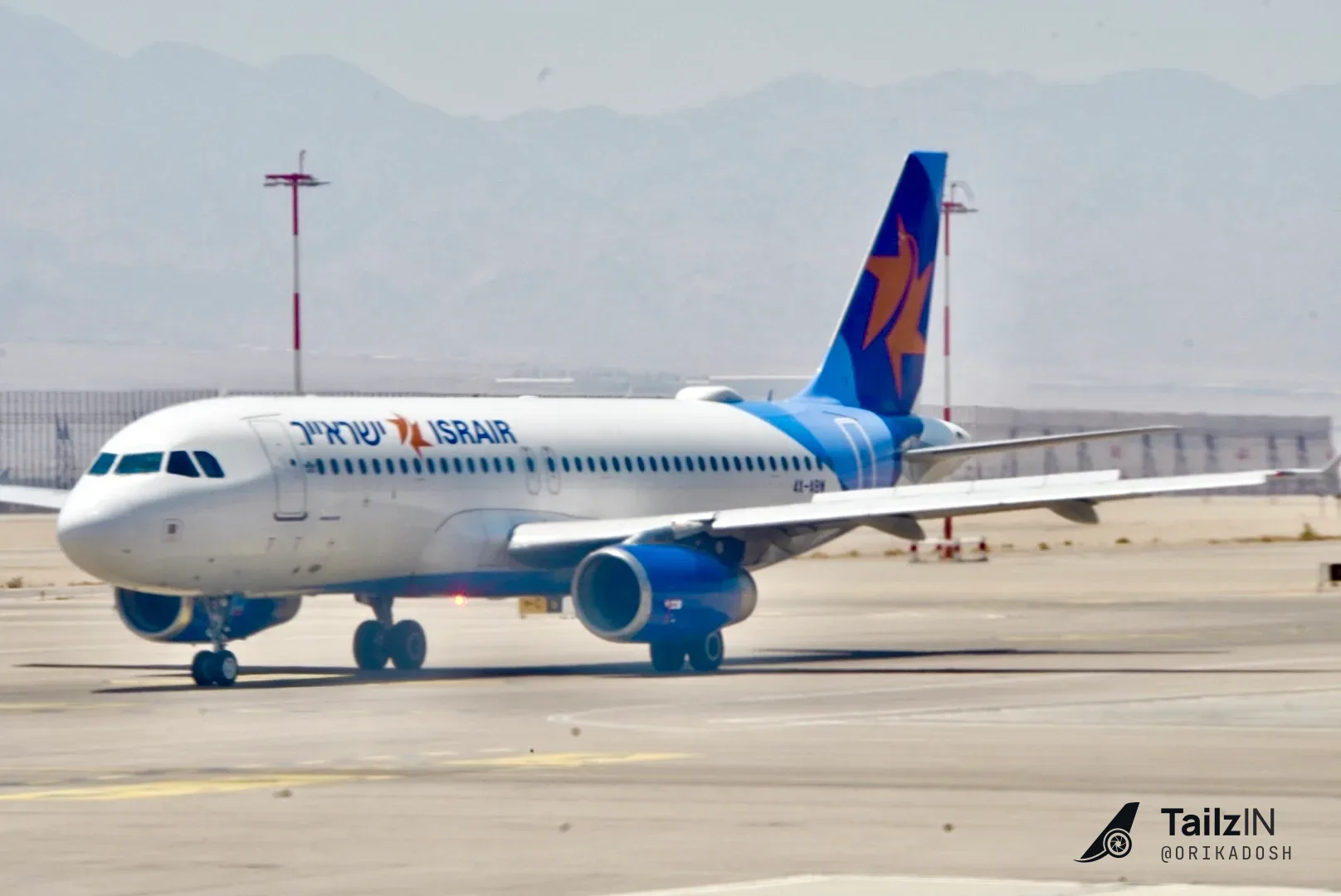 4X-ABW · Airbus A320 at Ramon International Airport (photo 4 of 4)
