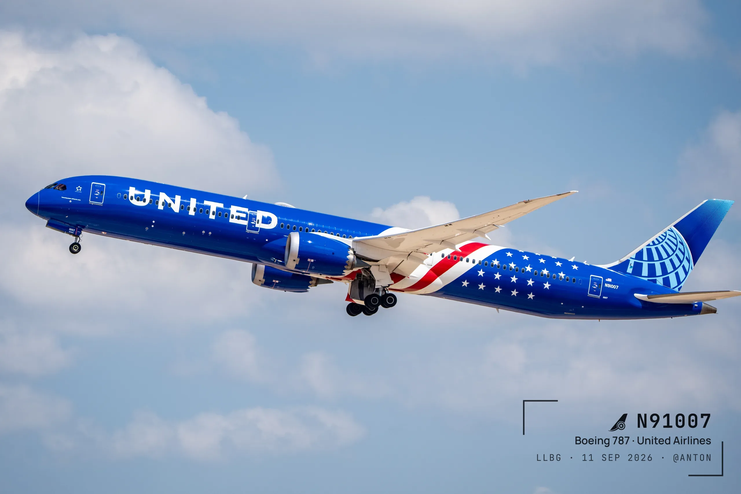 N91007 · Boeing 787 at Ben Gurion International Airport (photo 4 of 7)