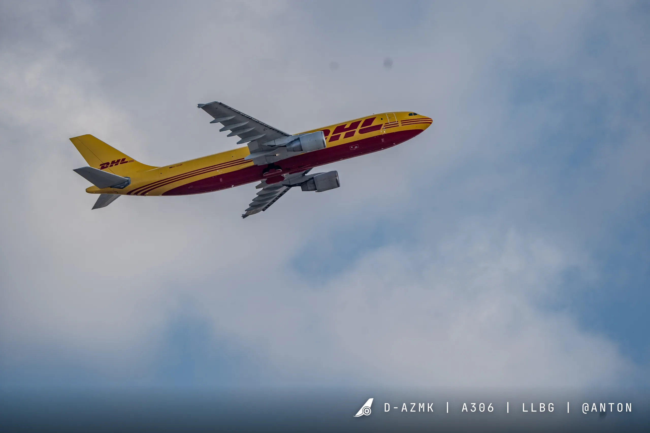 D-AZMK · Airbus A300-600 at Ben Gurion International Airport (photo 3 of 3)