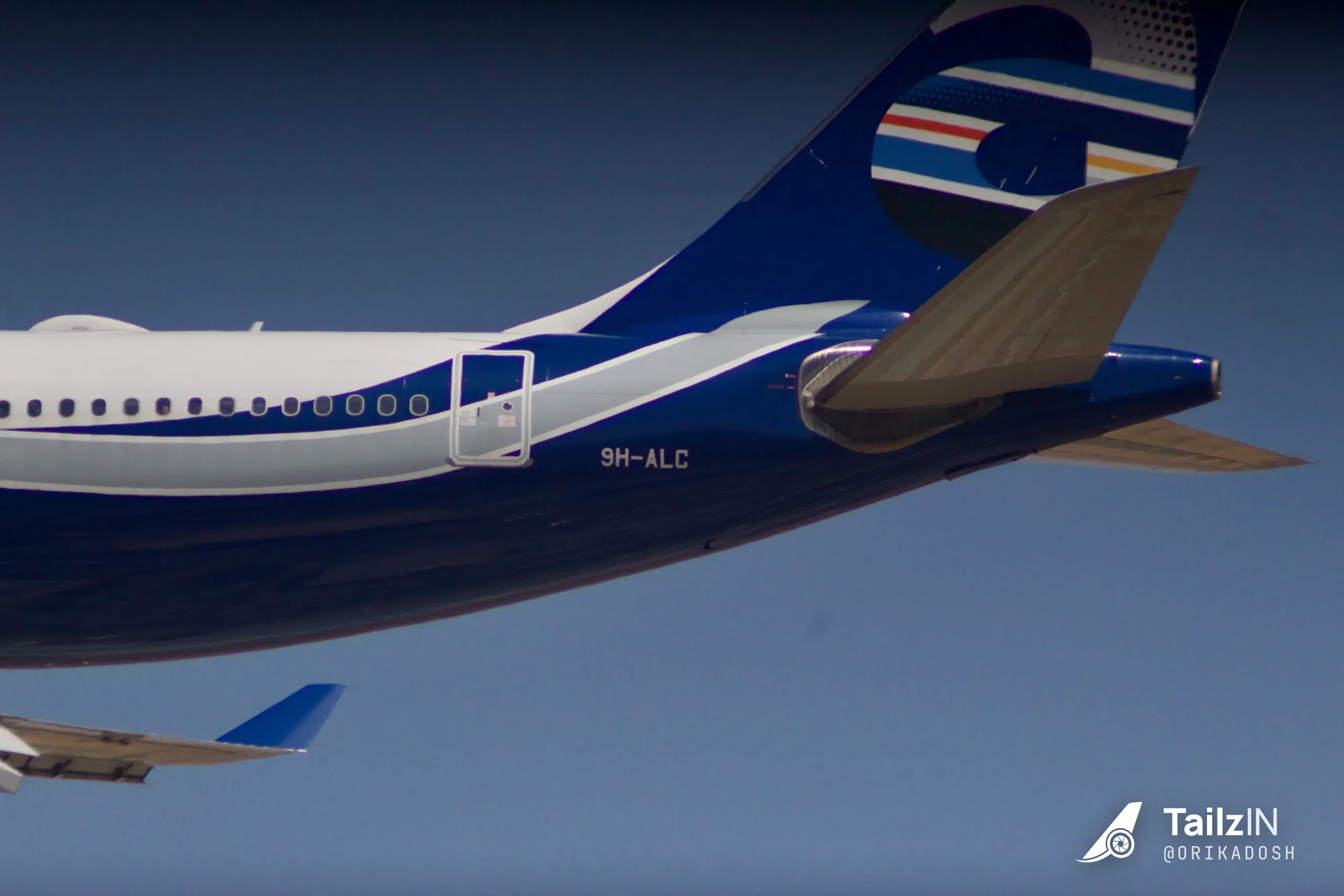 9H-ALC · Airbus A330-200 at Ben Gurion International Airport (photo 2 of 3)