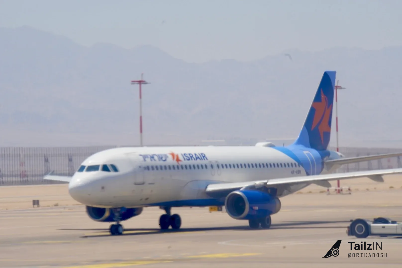 4X-ABW · Airbus A320 at Ramon International Airport (photo 2 of 4)