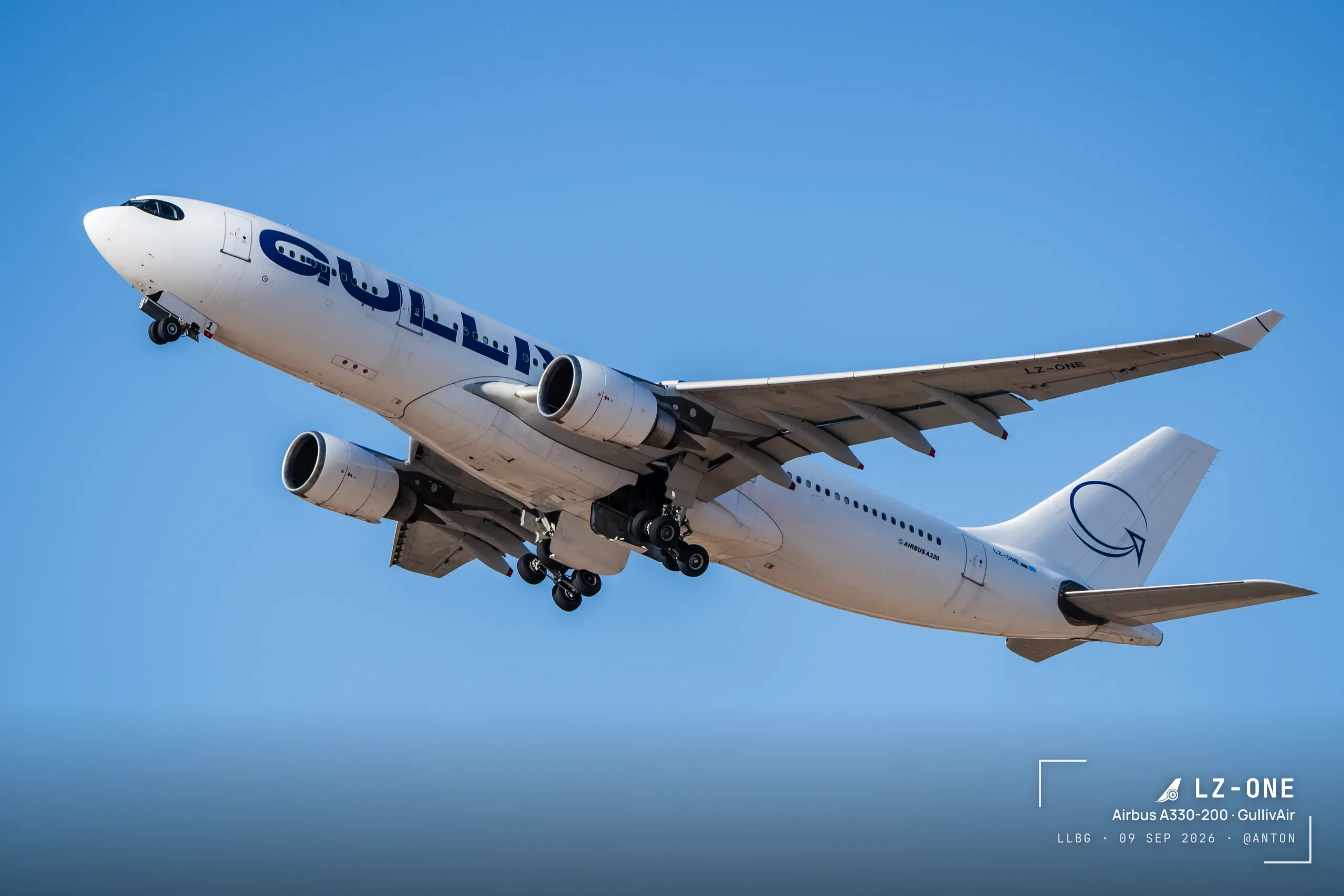 LZ-ONE · Airbus A330-200 at Ben Gurion International Airport (photo 2 of 3)