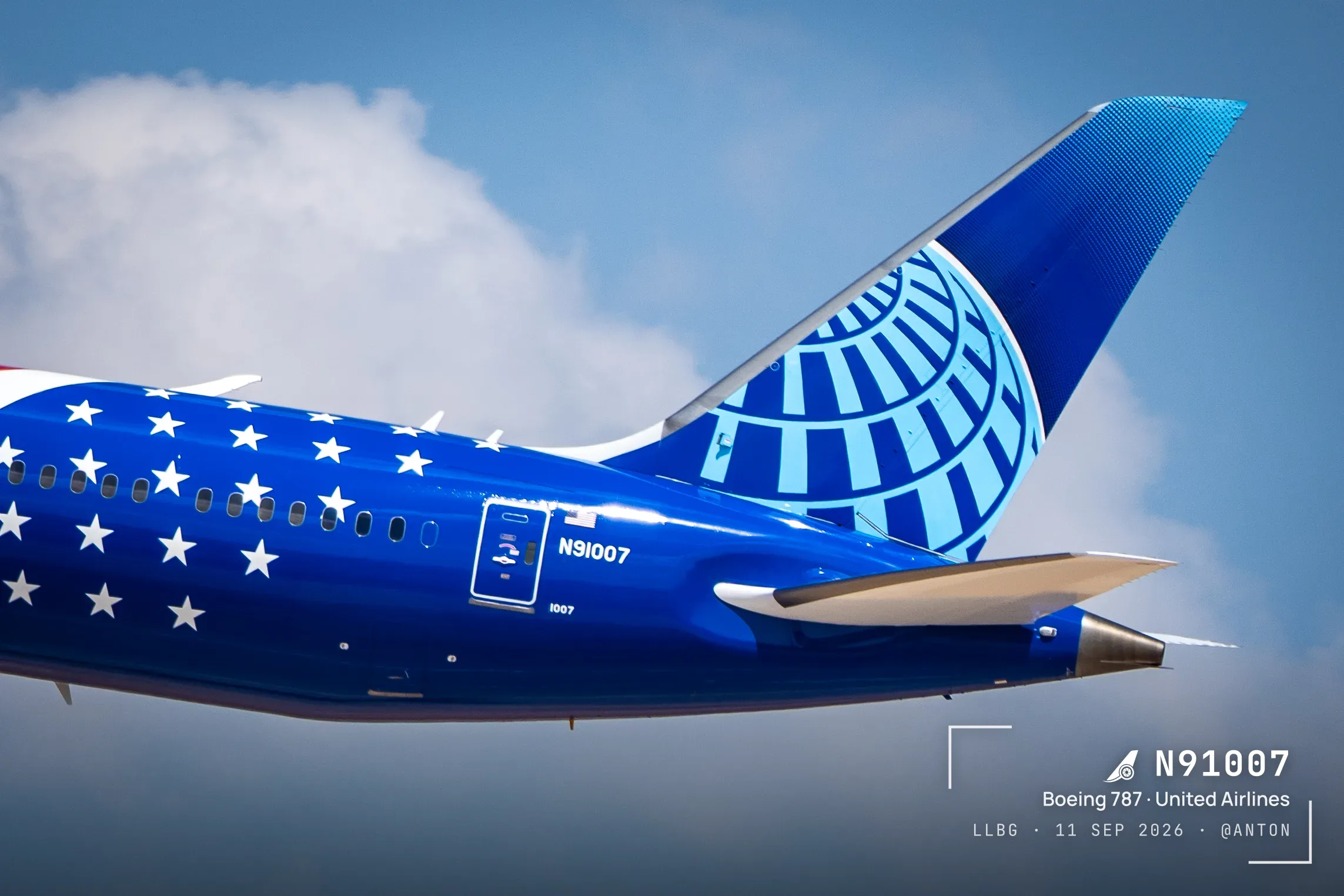 N91007 · Boeing 787 at Ben Gurion International Airport (photo 5 of 7)