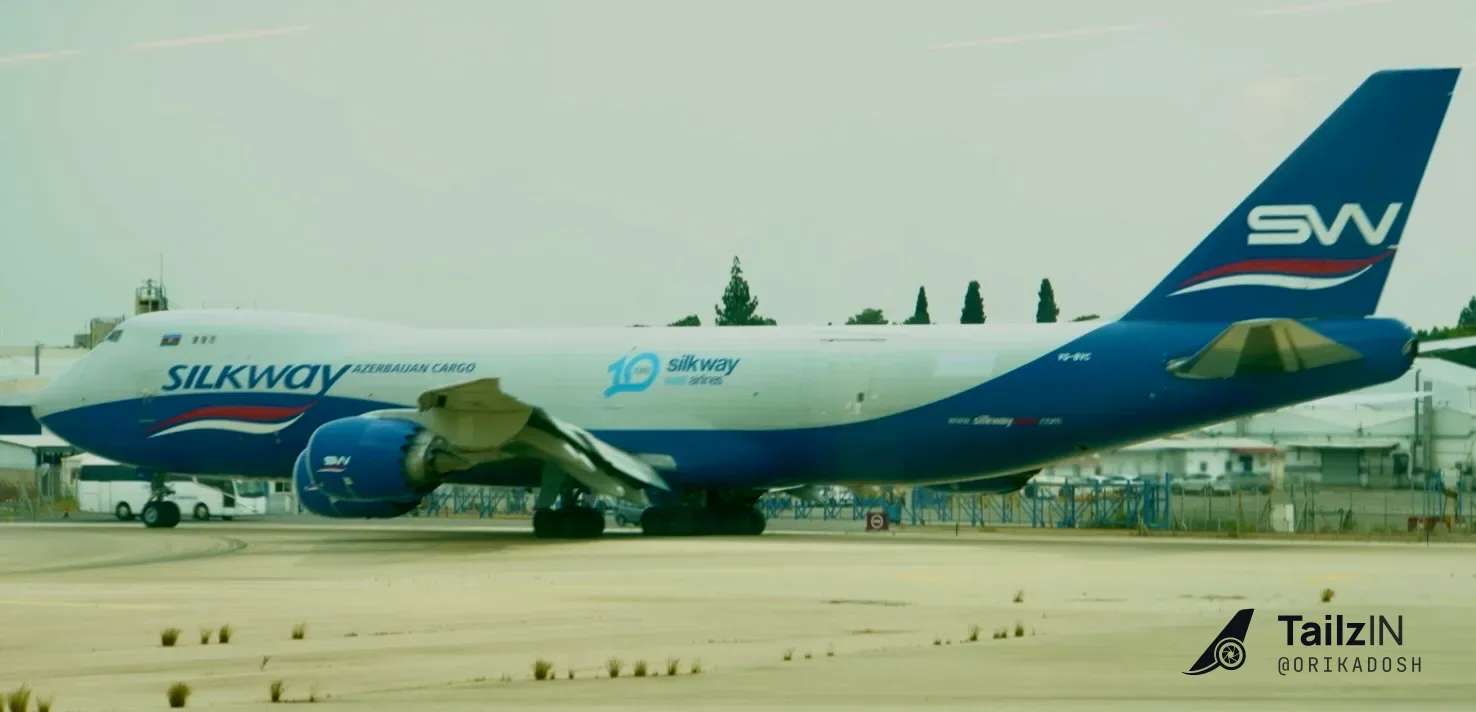 VQ-BVC · Boeing 747-8 at Ben Gurion International Airport (photo 4 of 6)