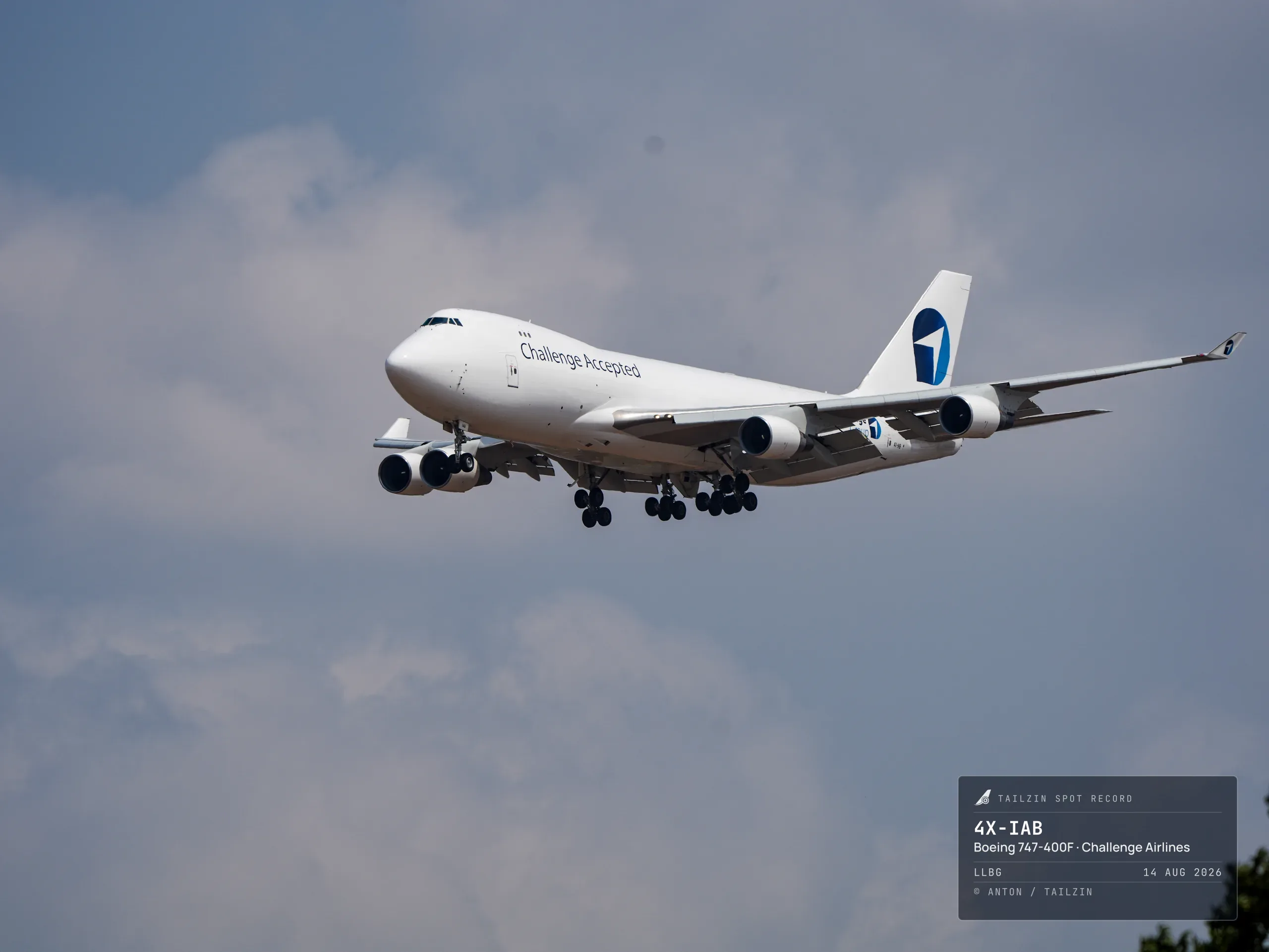 4X-IAB · Boeing 747-400F at Ben Gurion International Airport (photo 2 of 4)