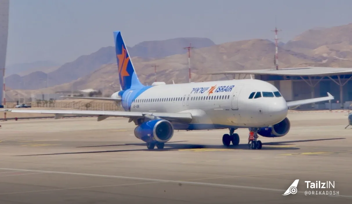4X-ABW · Airbus A320 at Ramon International Airport (photo 3 of 4)