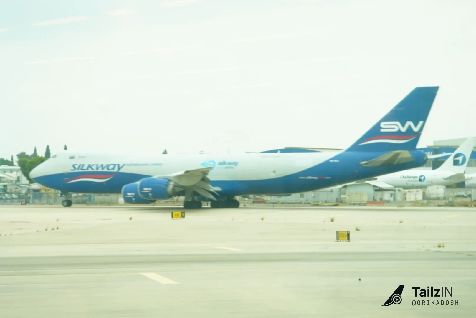 VQ-BVC · Boeing 747-8 at Ben Gurion International Airport (photo 2 of 6)