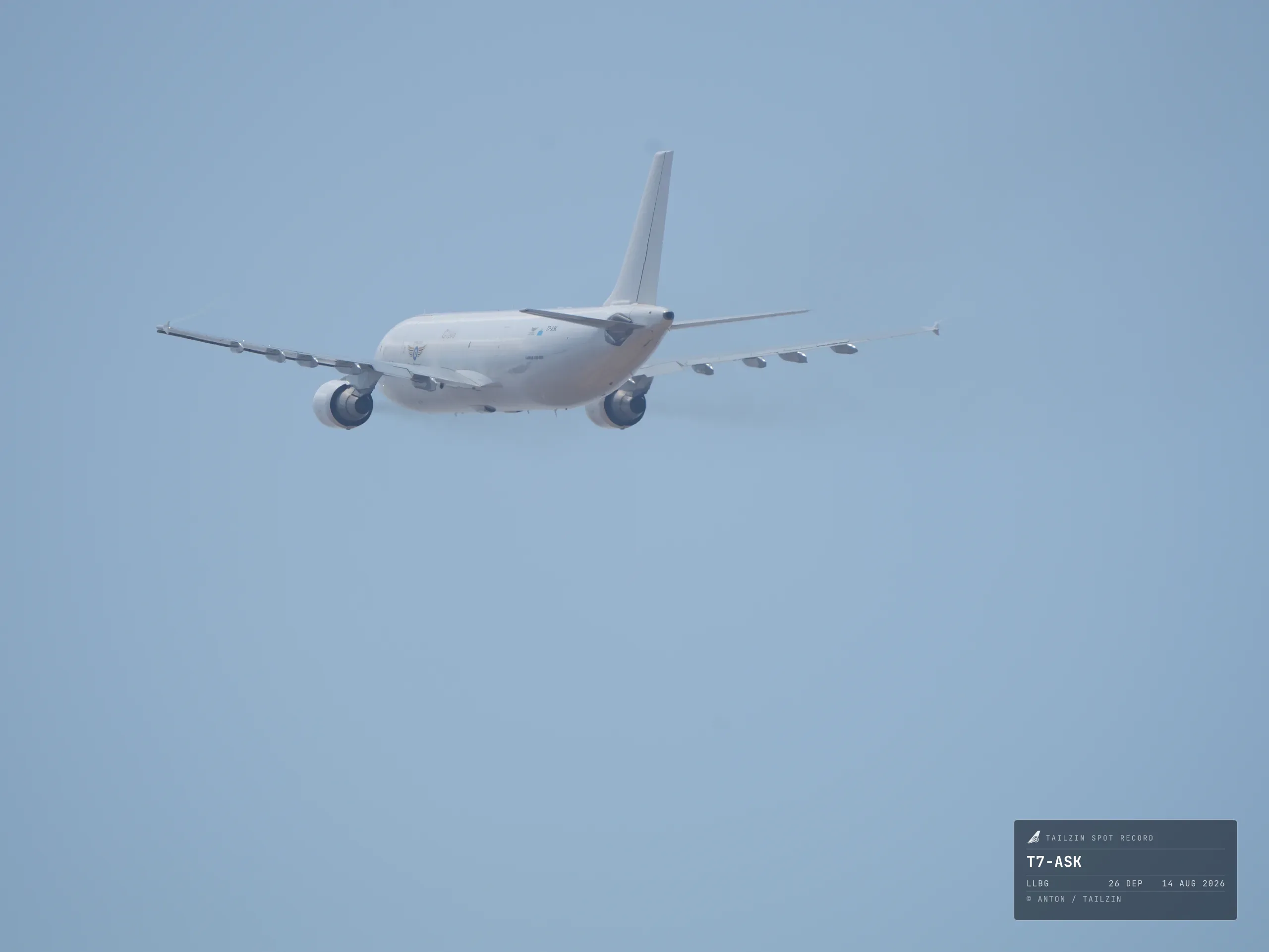 T7-ASK · A306 at Ben Gurion International Airport (photo 2 of 2)